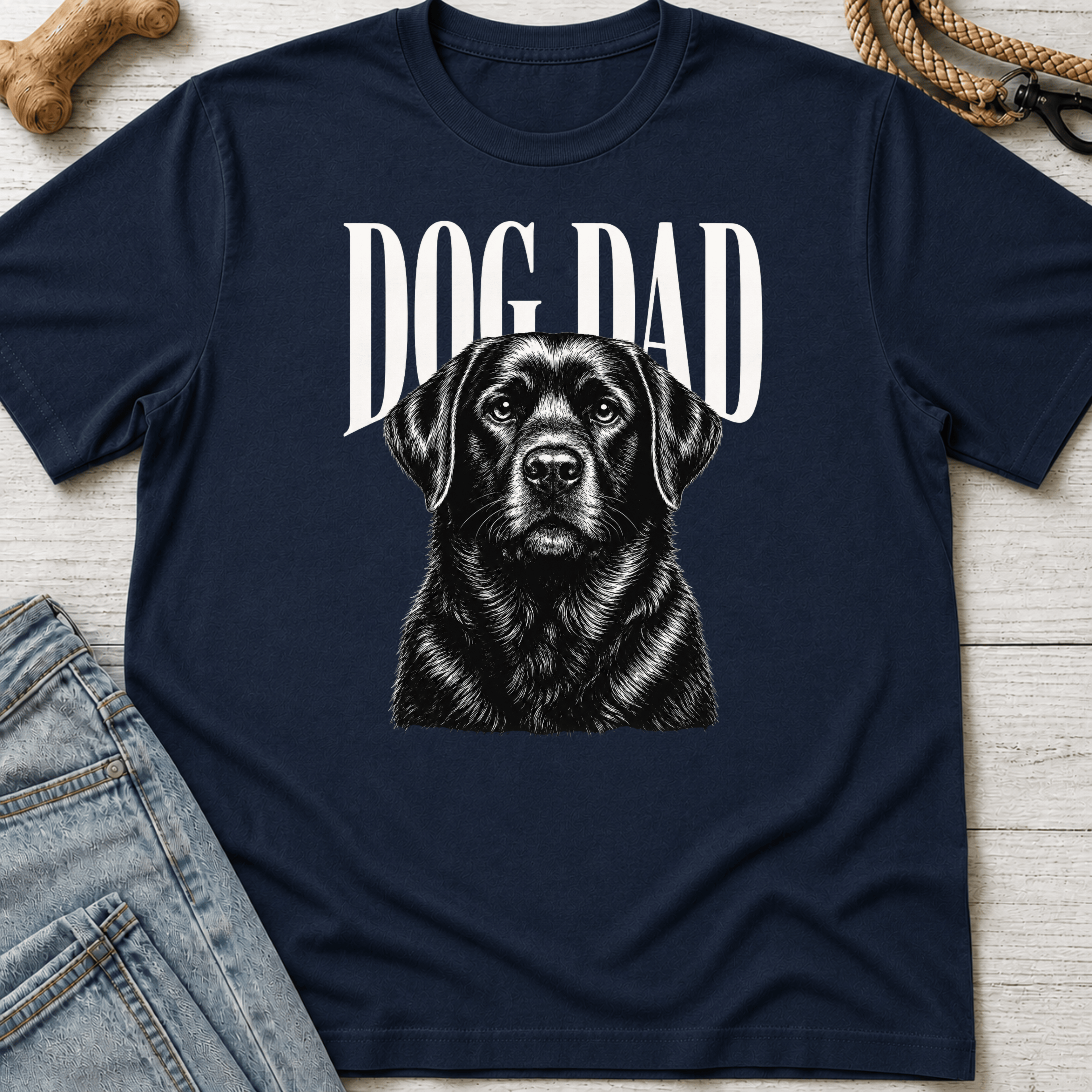 Dog Dad Regal T-Shirt