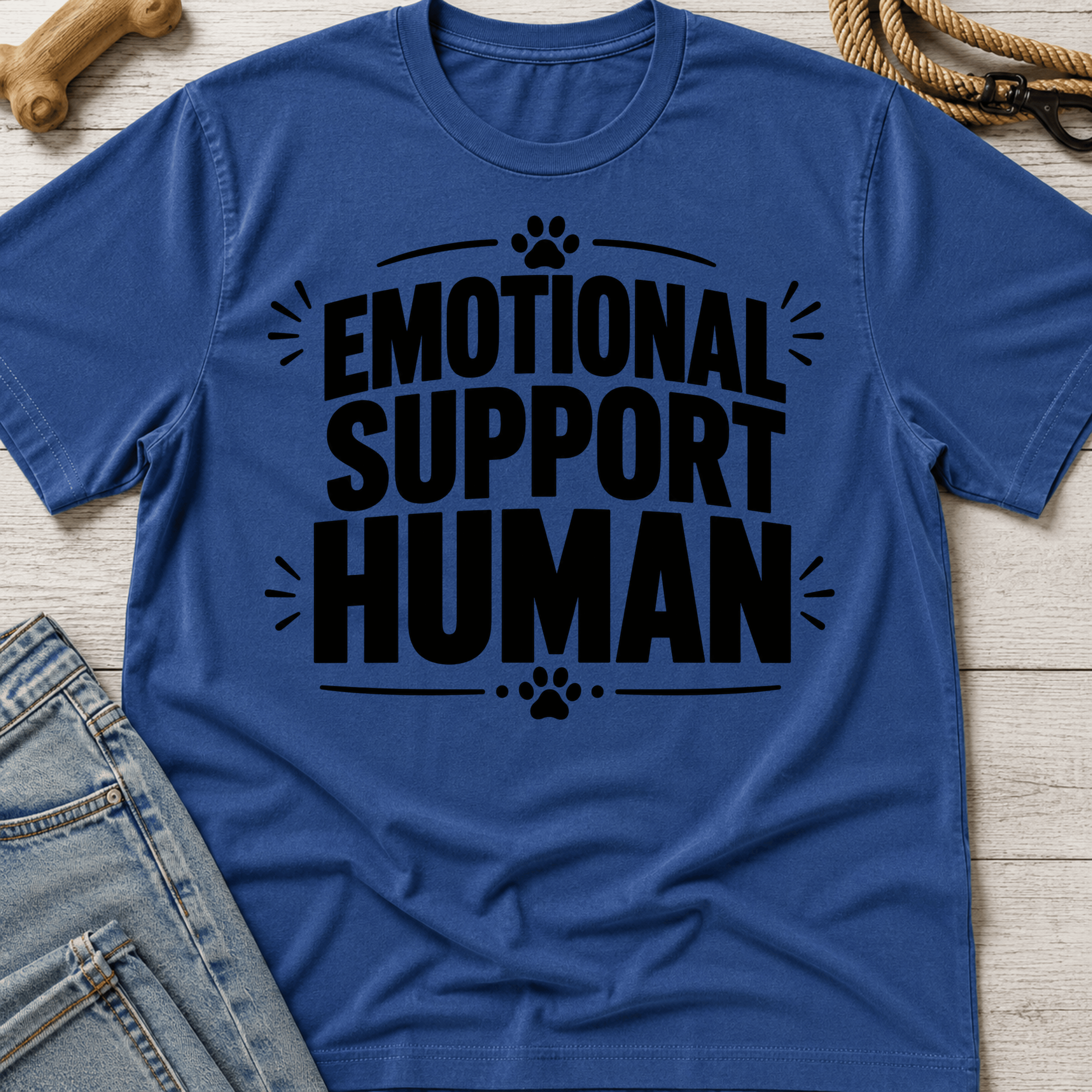 Emotional Support Human T-Shirt