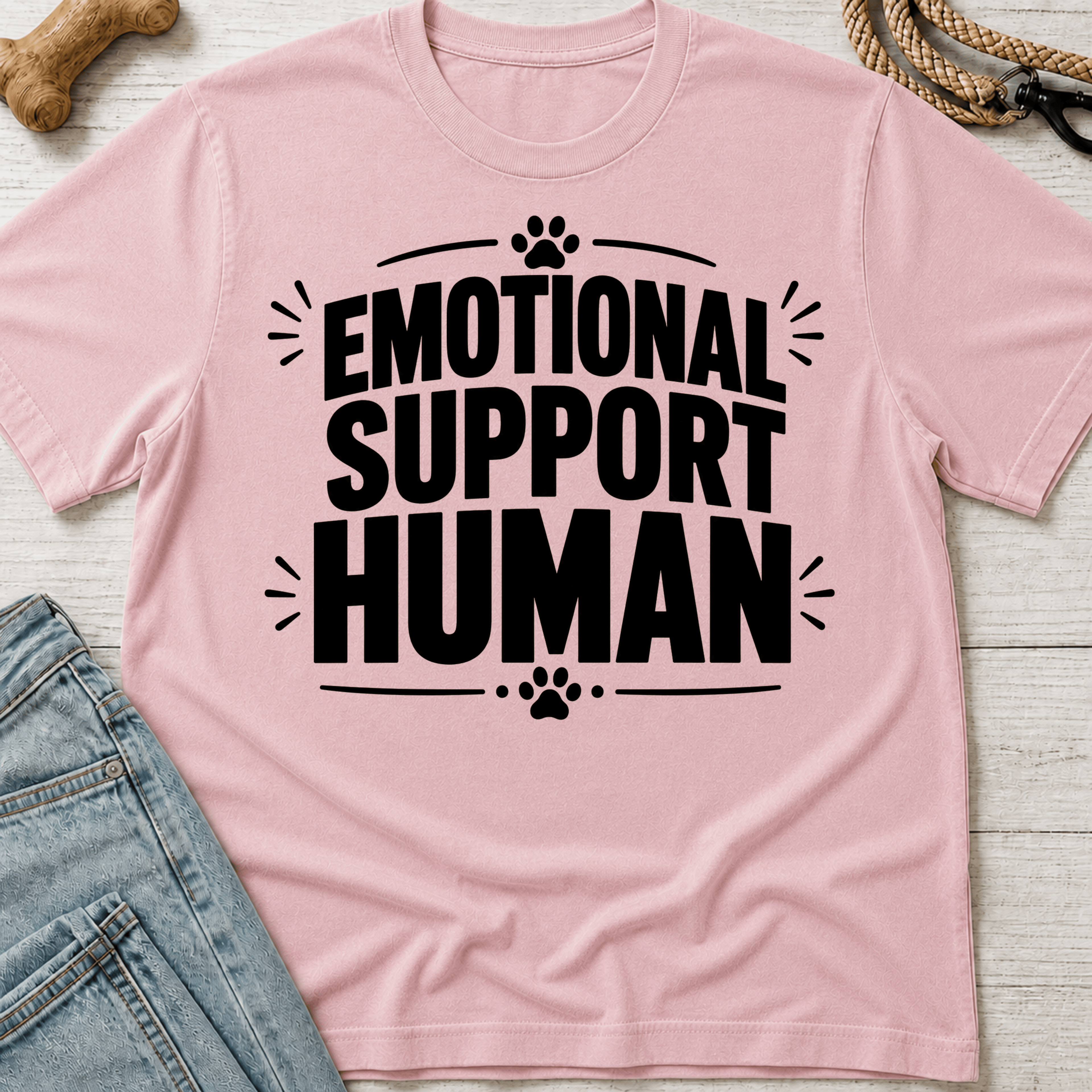 Emotional Support Human T-Shirt