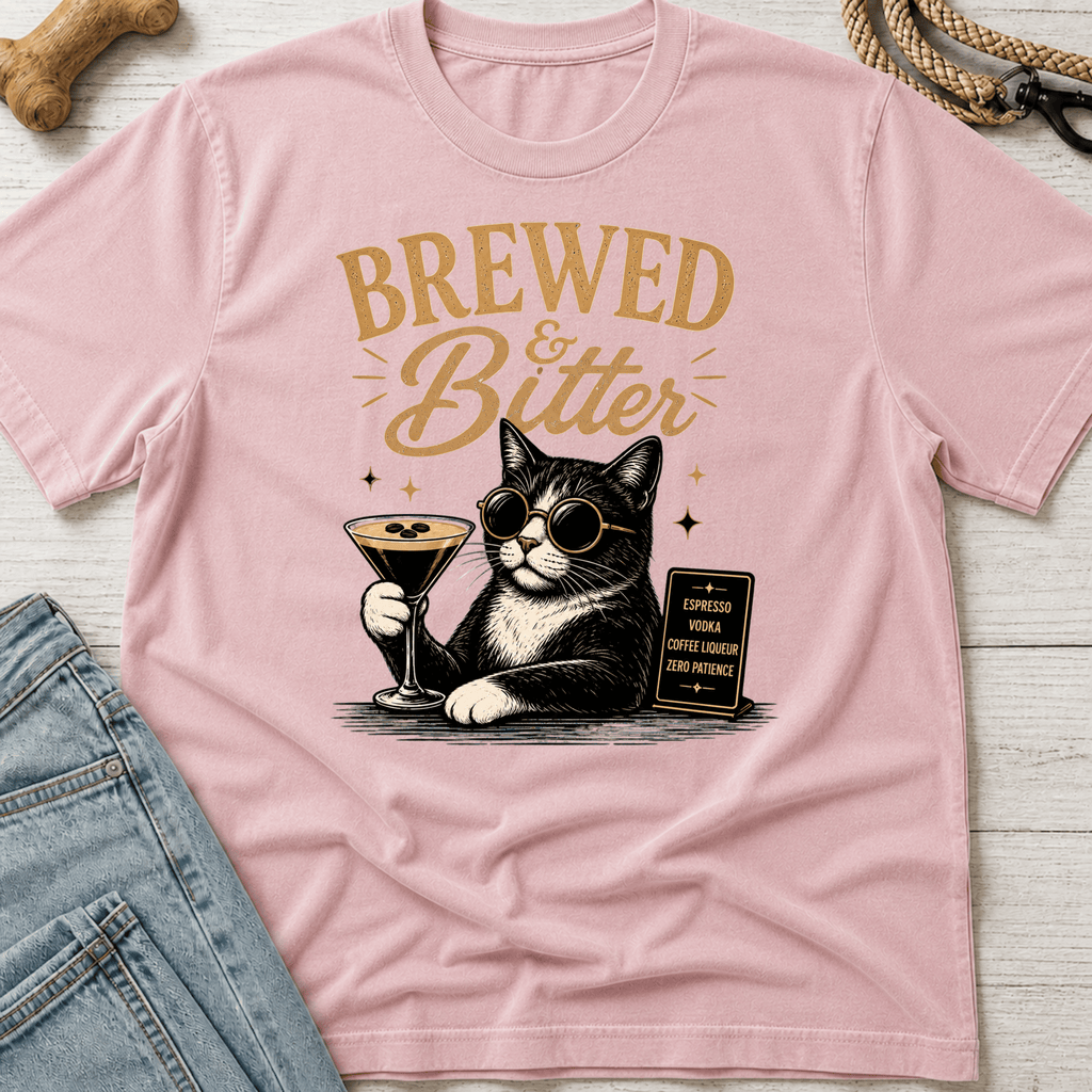 Cat Martini T-Shirt