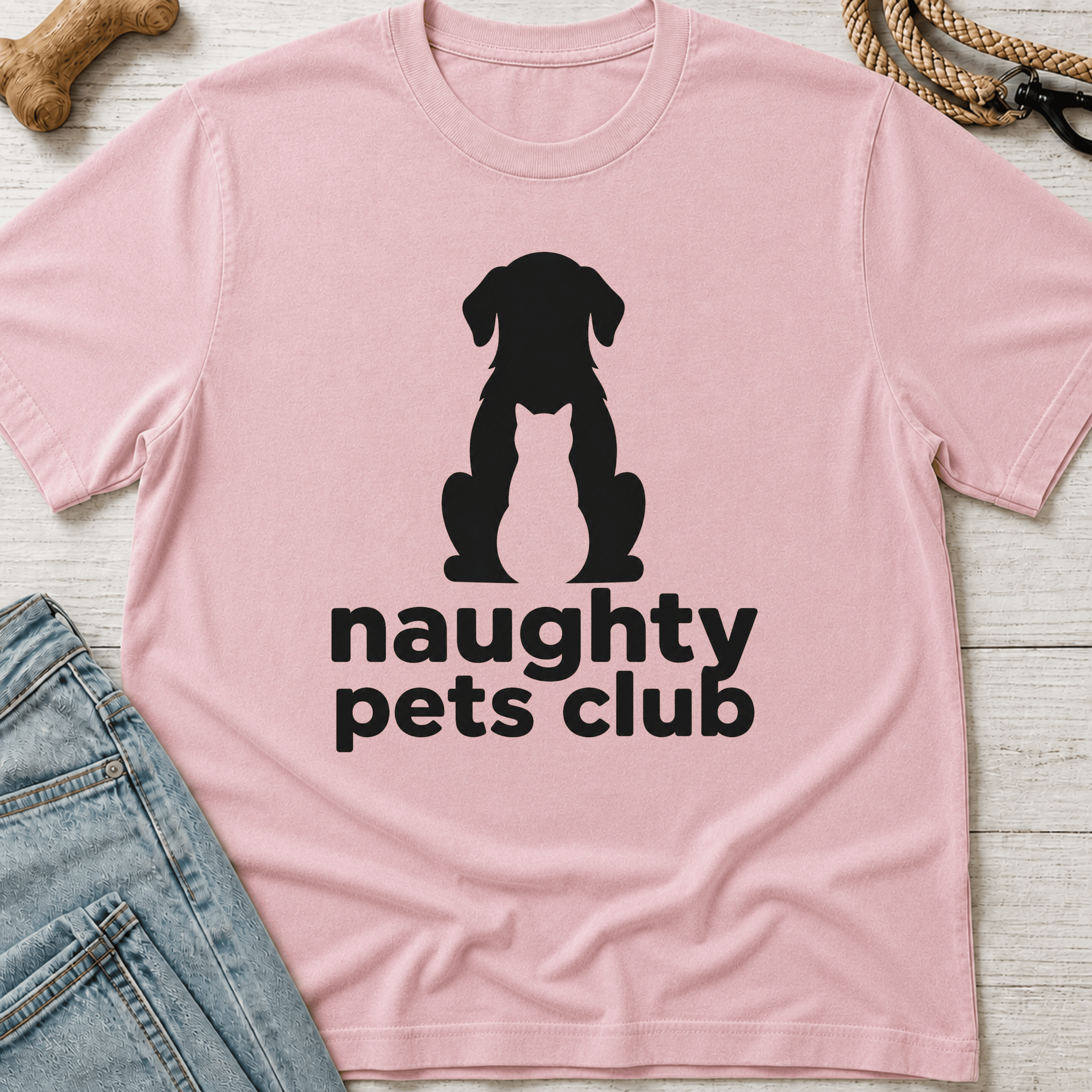 Naughty Pets Club T-Shirt