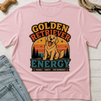Golden Retriever Energy T-Shirt