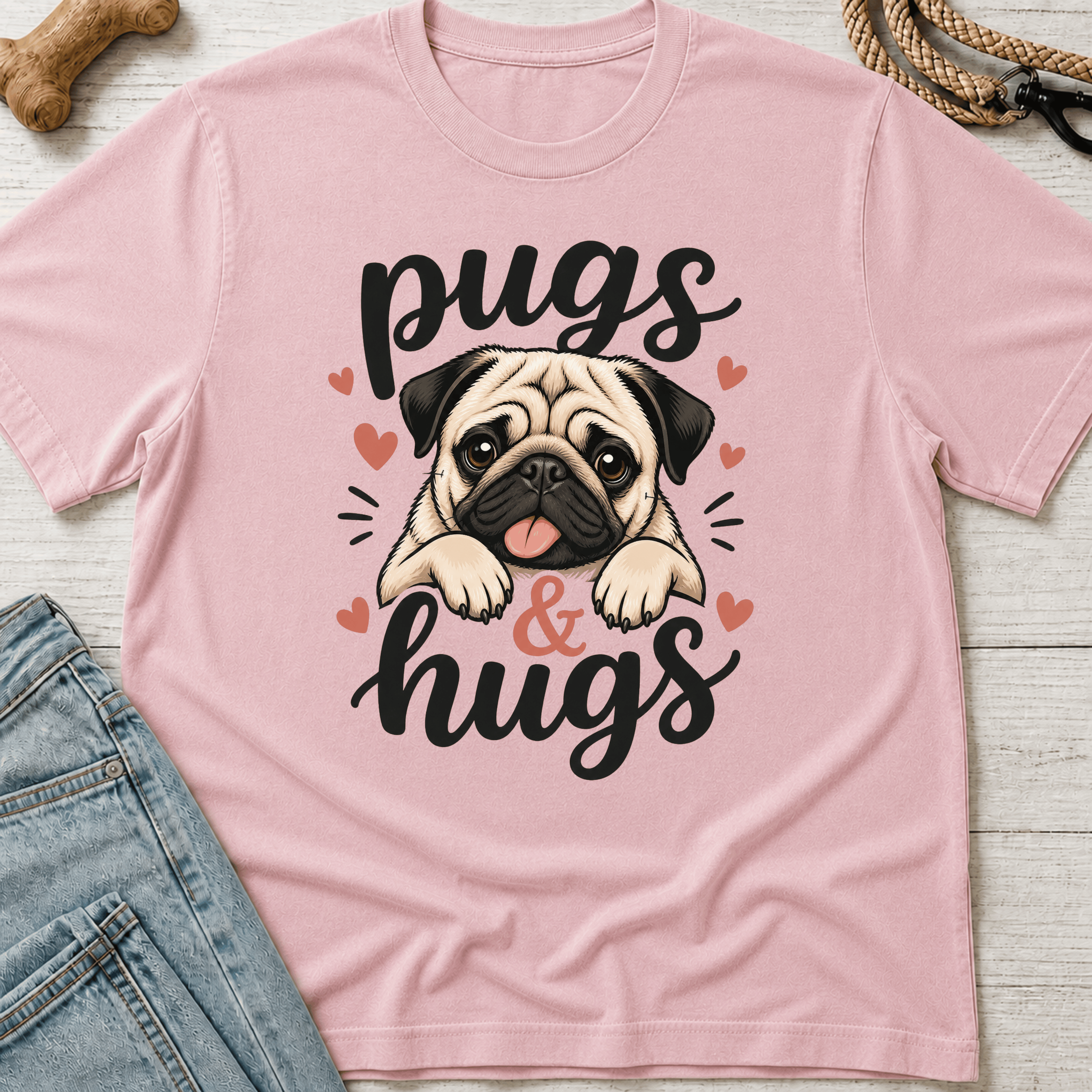 Pugs & Hugs T-Shirt