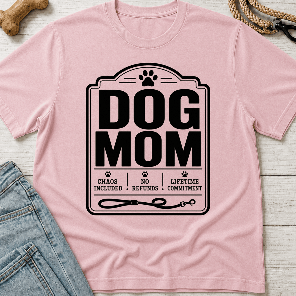 Dog Mom Tag T-Shirt