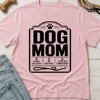 Dog Mom Tag T-Shirt