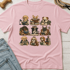 Dogs Reading T-Shirt