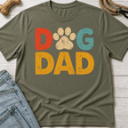 Dog Dad Colorful T-Shirt