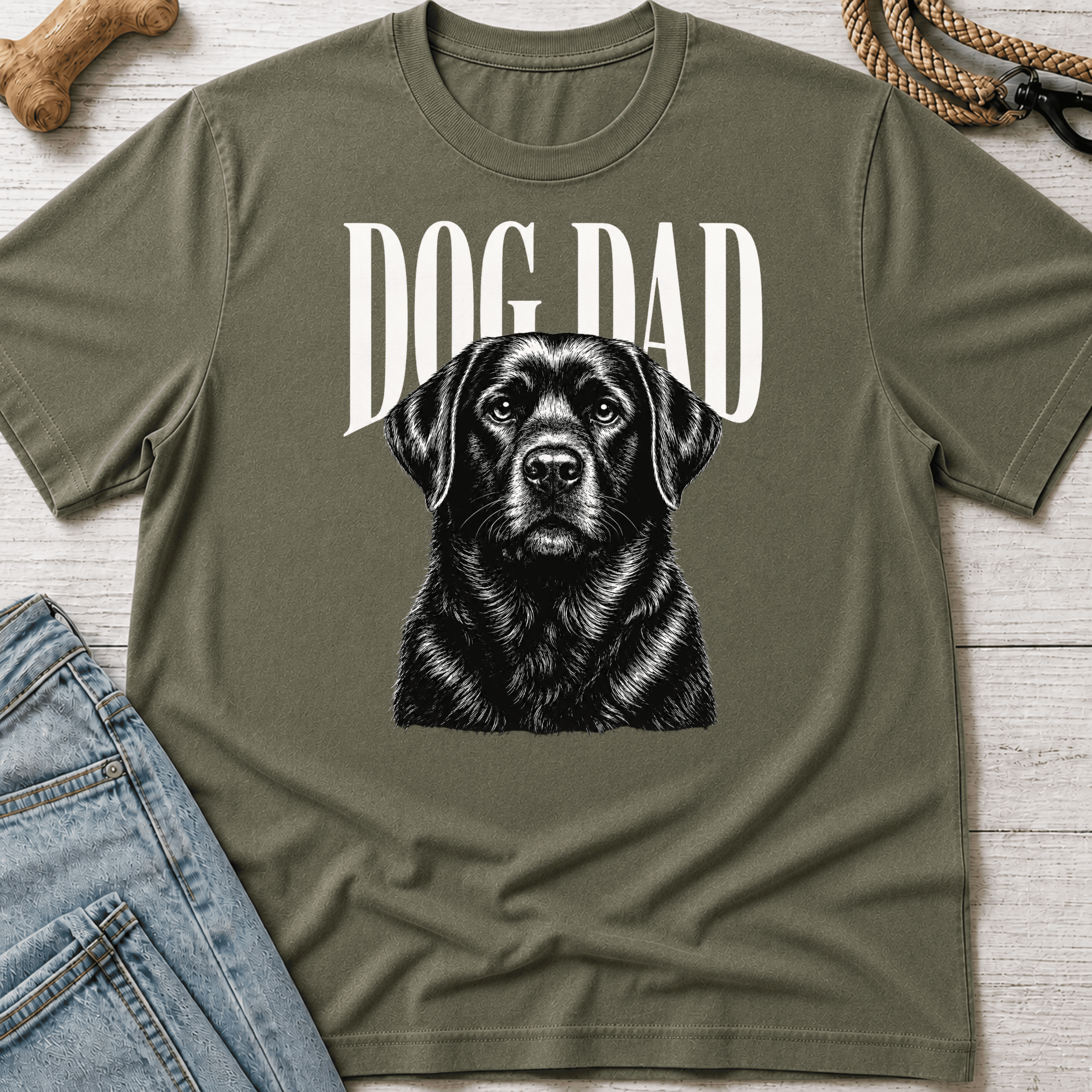 Dog Dad Regal T-Shirt