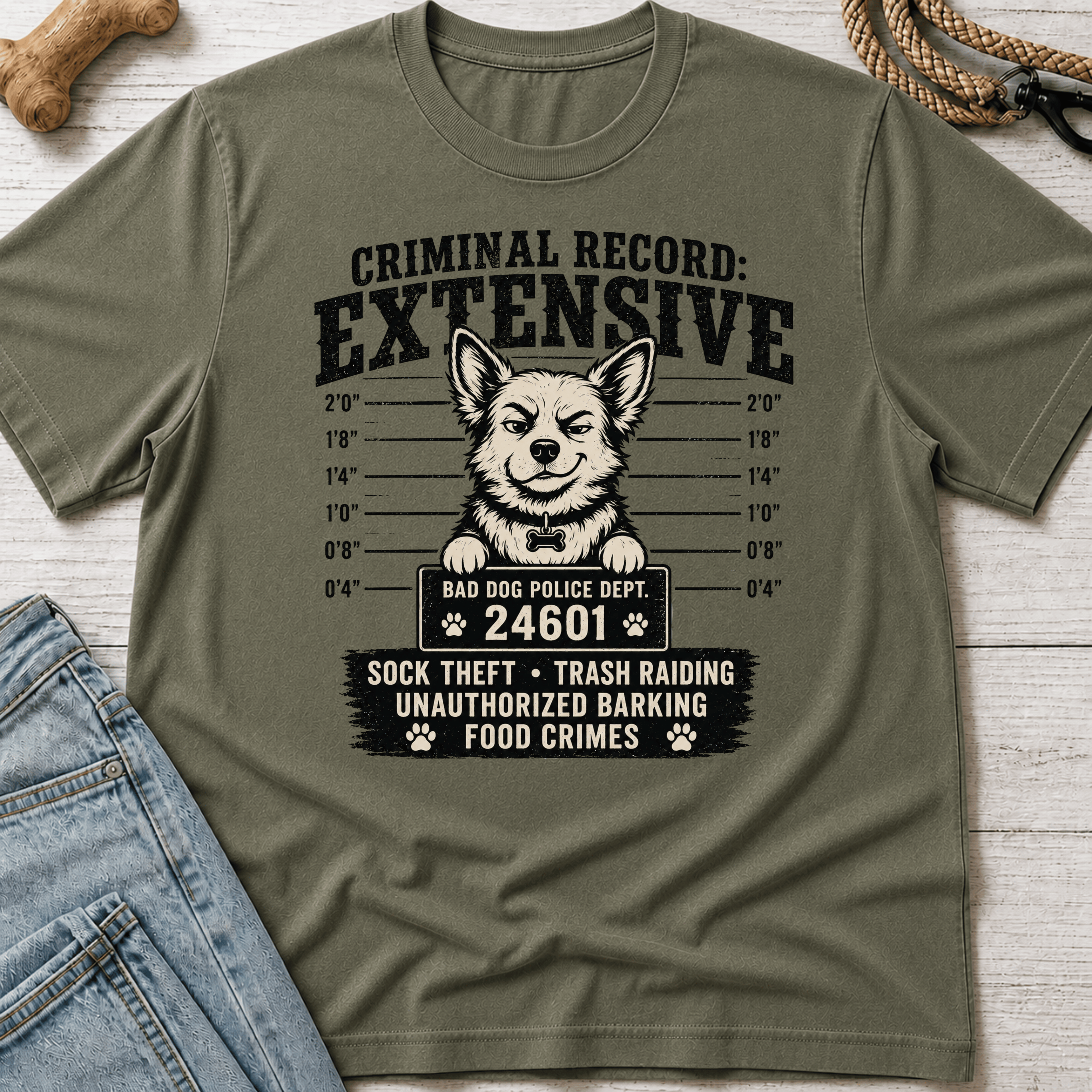 Criminal Record: Extensive T-Shirt