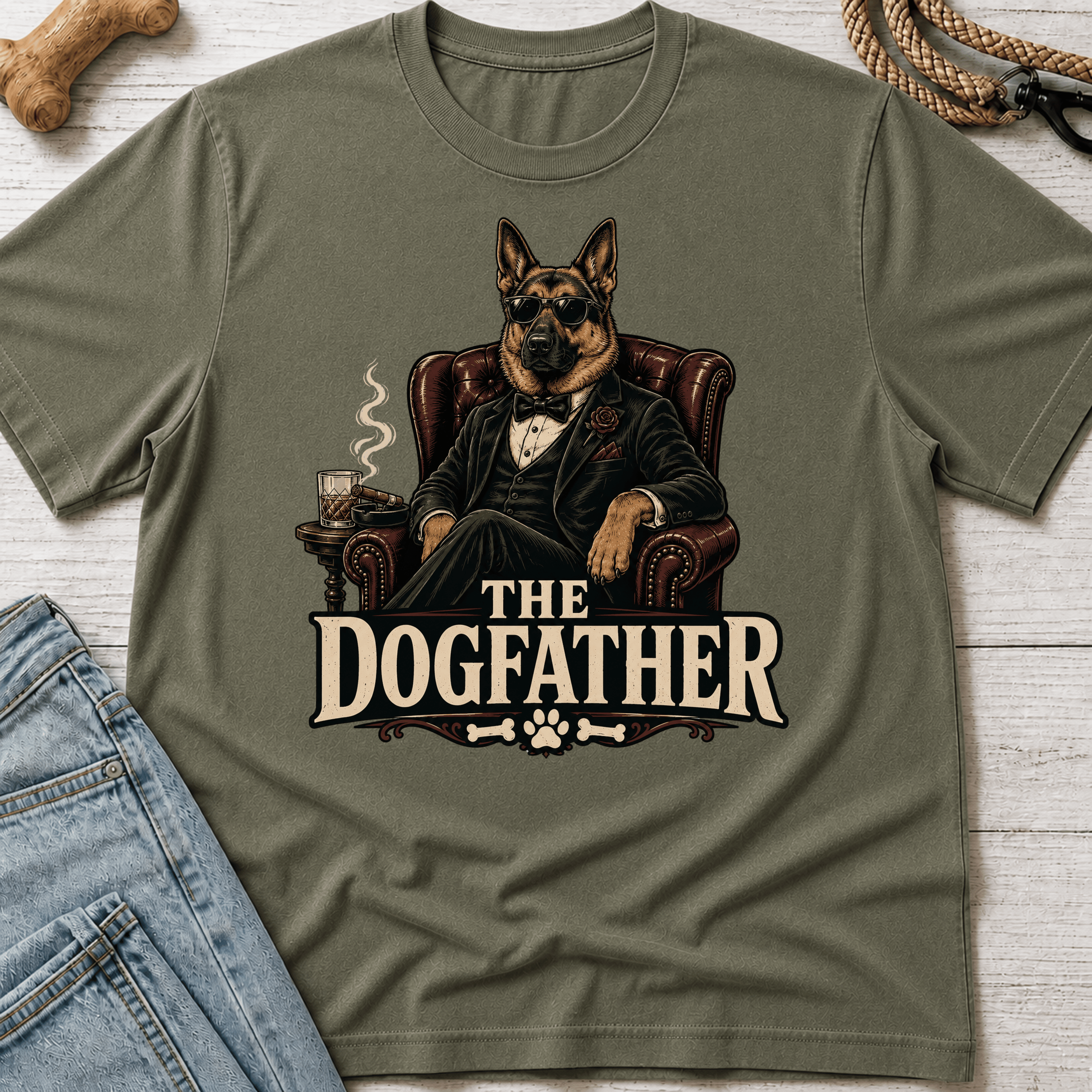 DogFather - German Shepherd T-Shirt