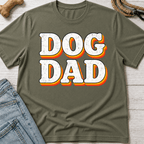 Dog Dad Retro T-Shirt