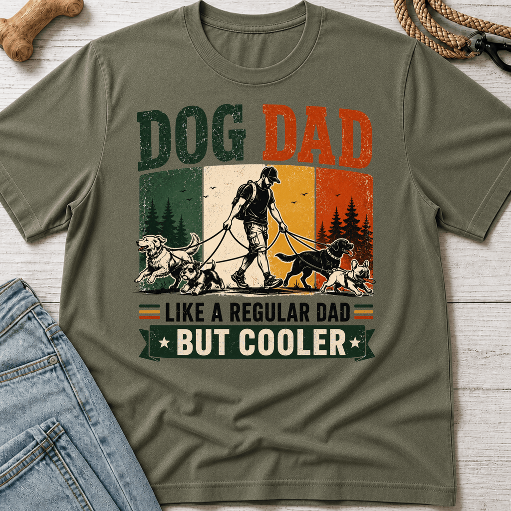 Dog Dad Cooler T-Shirt