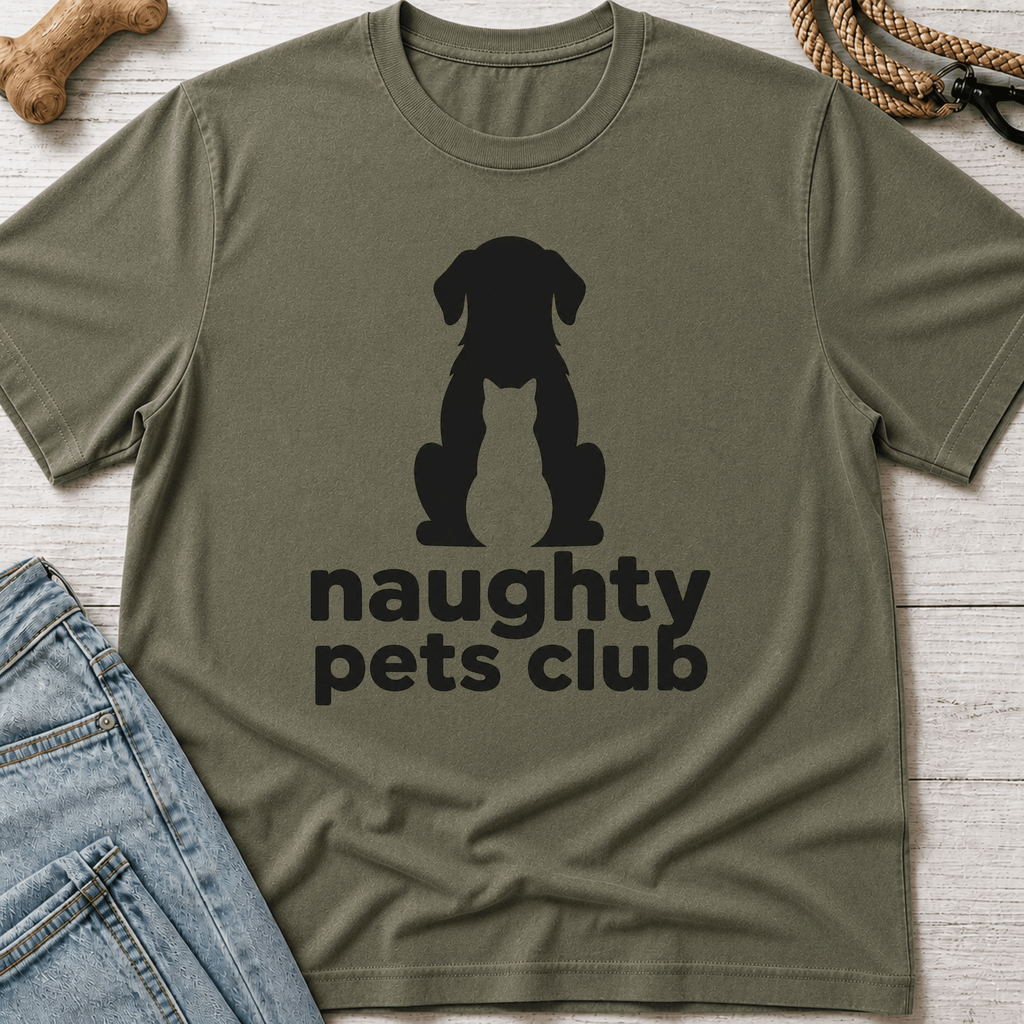 Naughty Pets Club T-Shirt