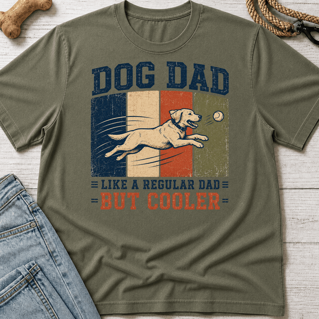 Cooler Dog Dad T-Shirt