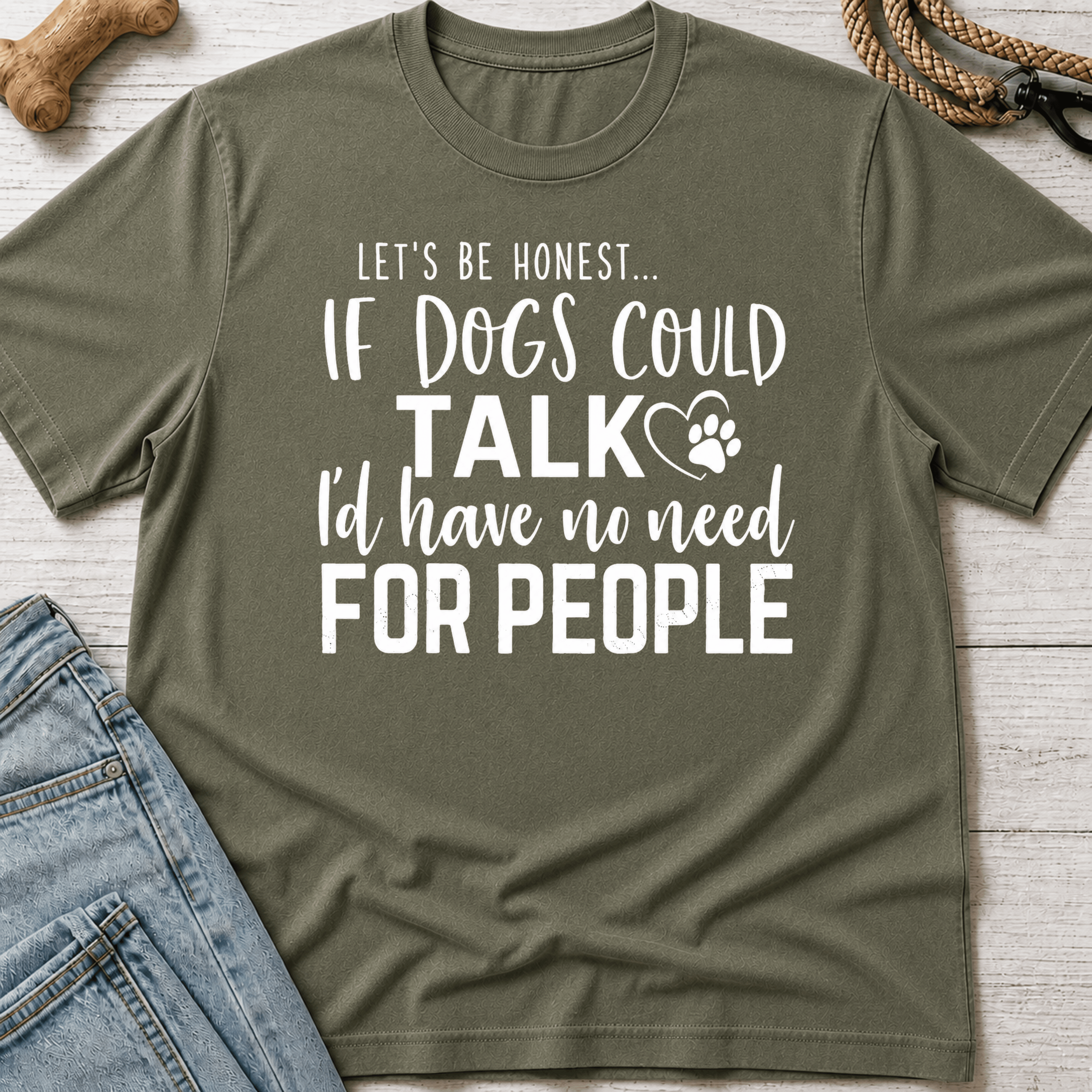 If Dogs Could Talk T-Shirt