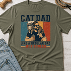 Cooler Cat Dad T-Shirt