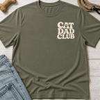 Cat Dad Club T-Shirt