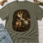 Cat Knocking Items Off T-Shirt