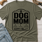 Dog Mom Tag T-Shirt