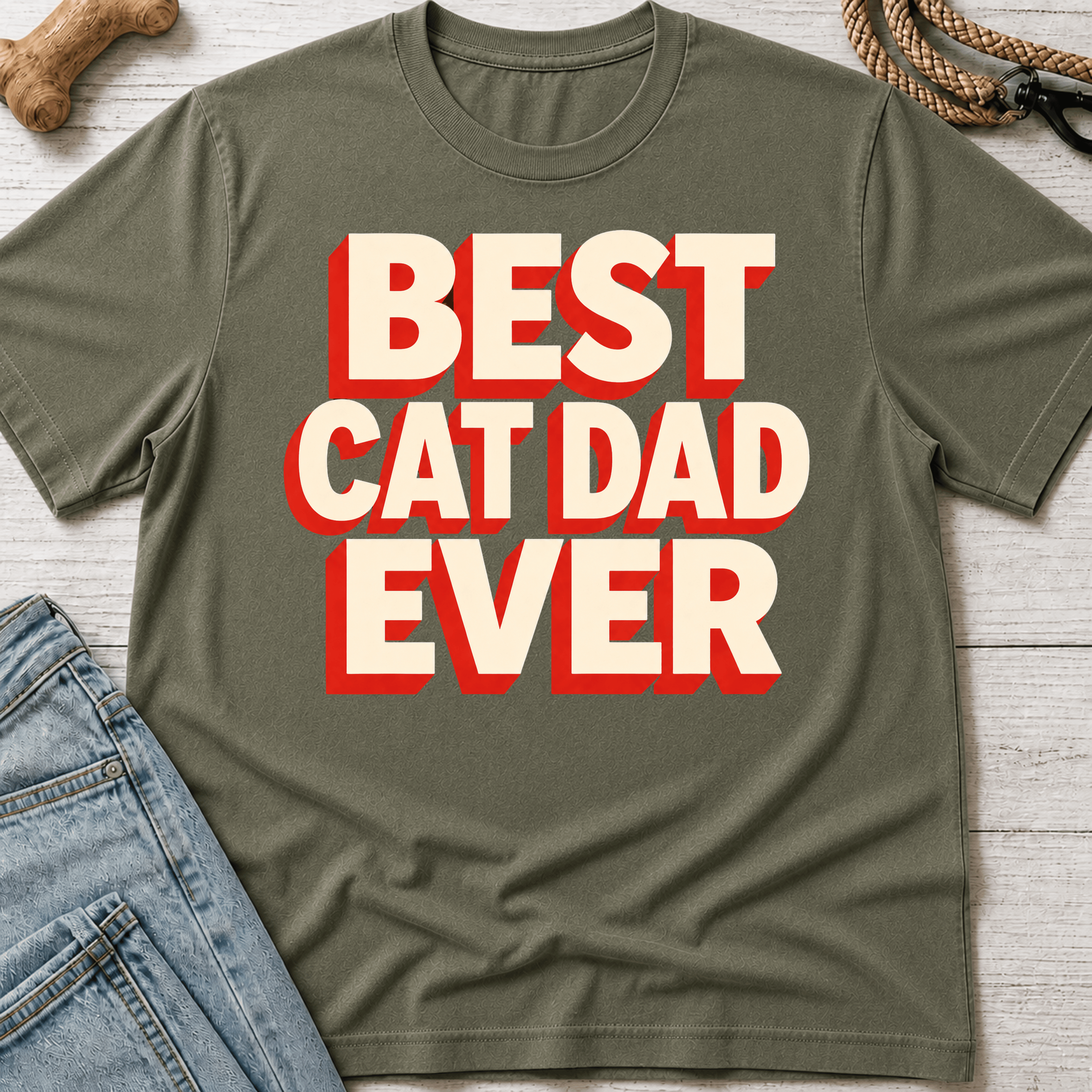Best Cat Dad T-Shirt