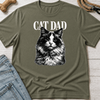 Cat Dad Regal T-Shirt