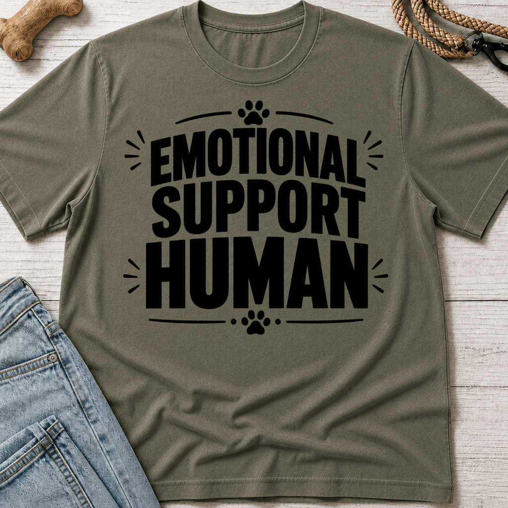 Emotional Support Human T-Shirt