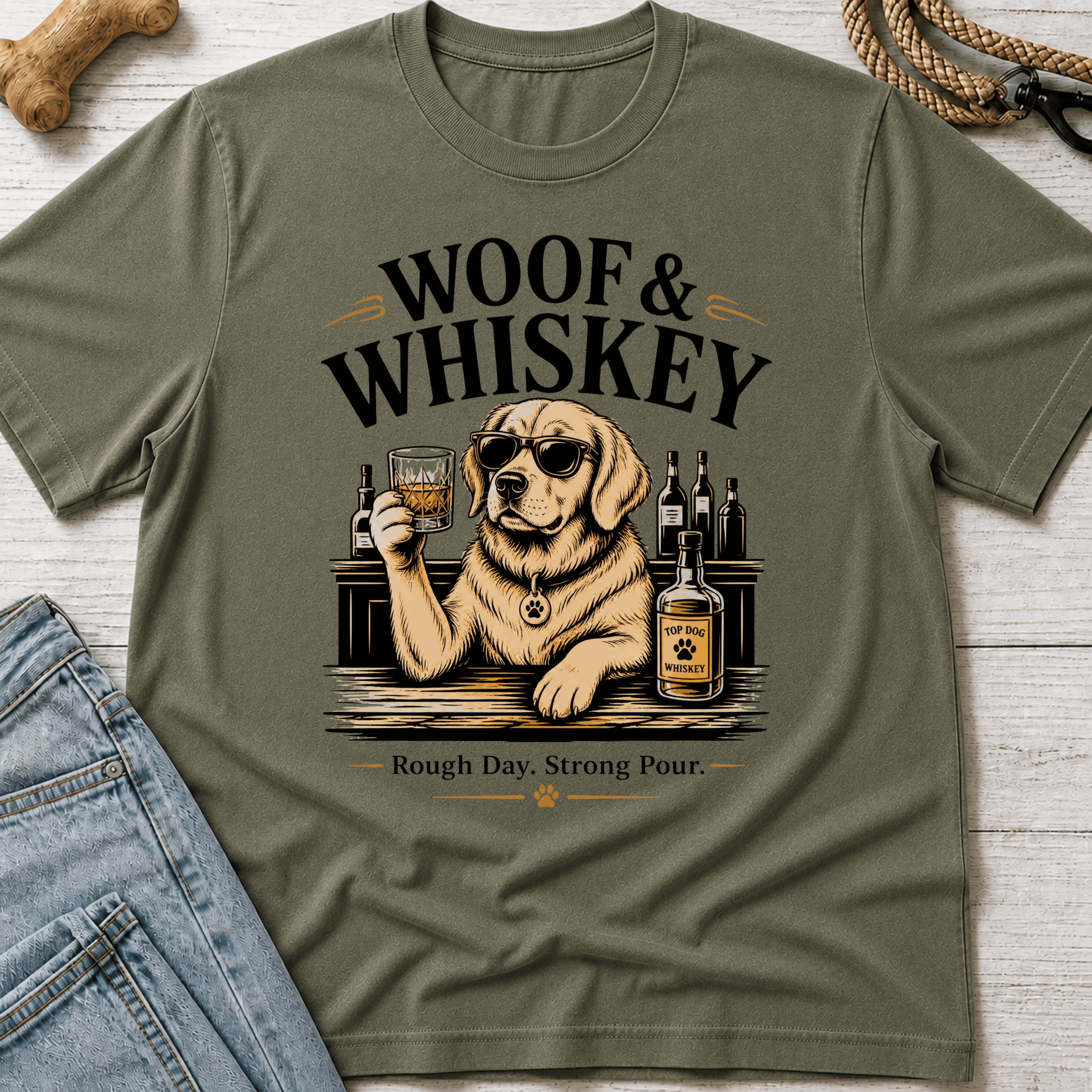 Woof & Whiskey T-Shirt