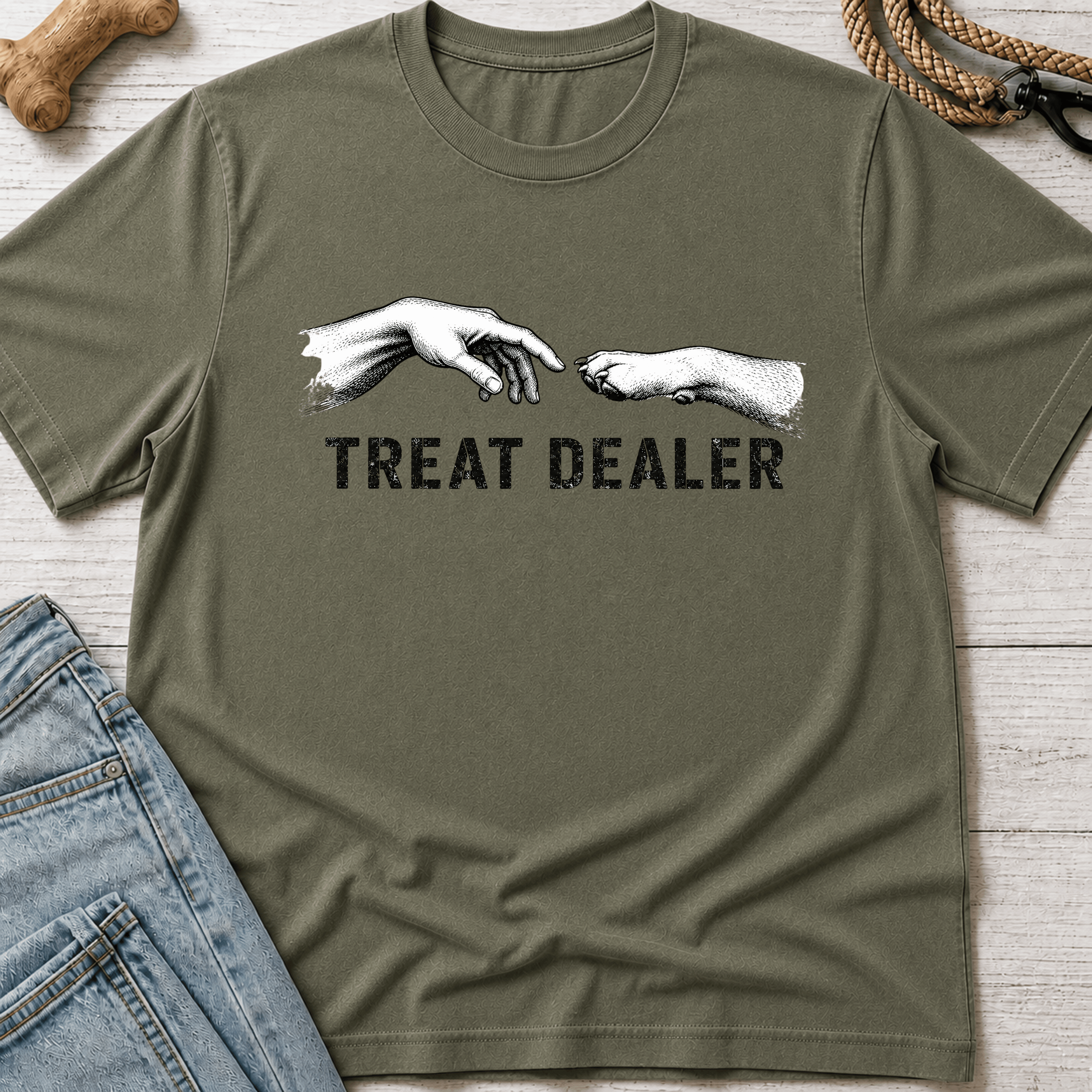 Treat Dealer Dog T-Shirt