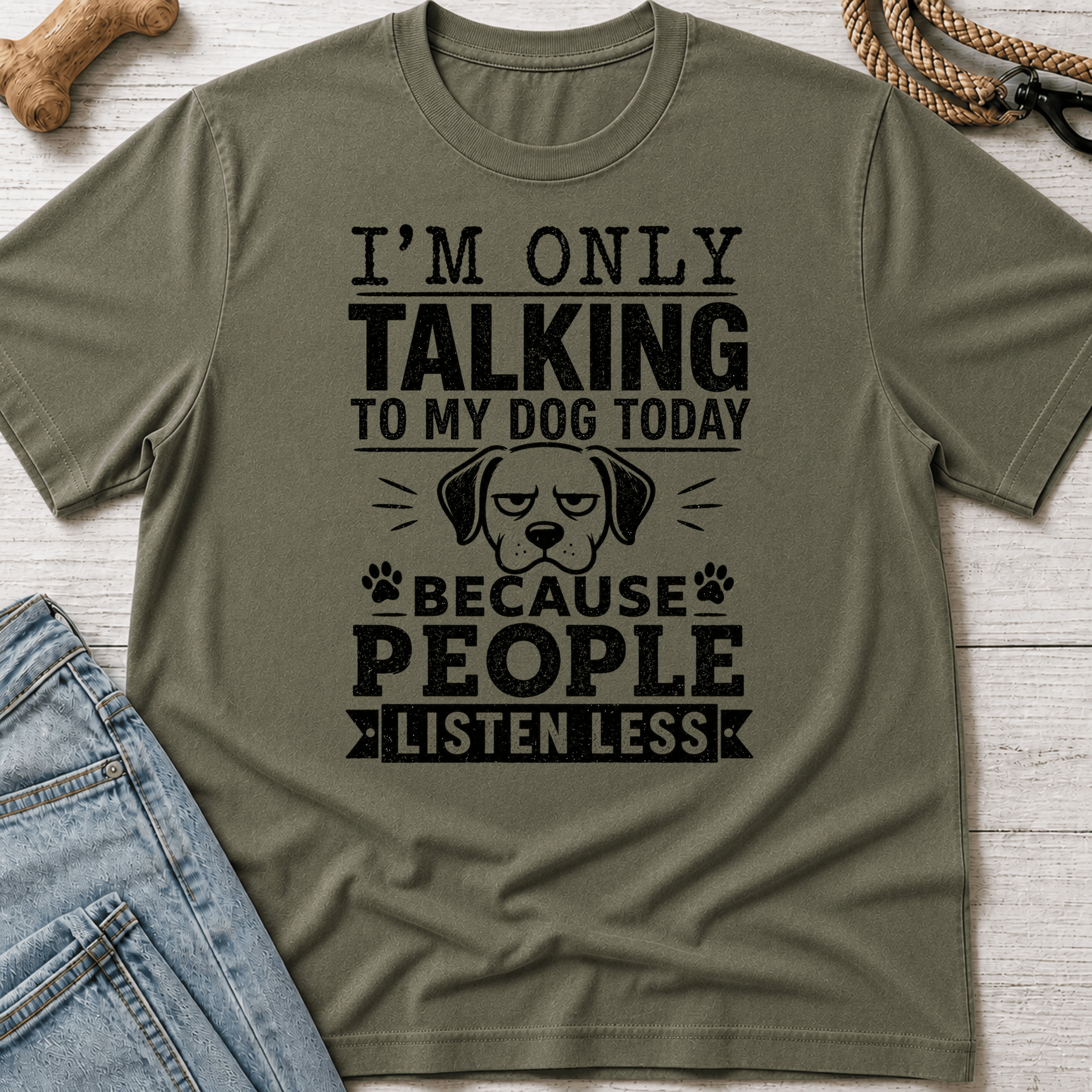 Talking to My Dog T-Shirt
