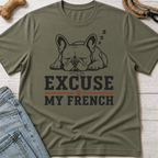 Excuse My French Drool T-Shirt
