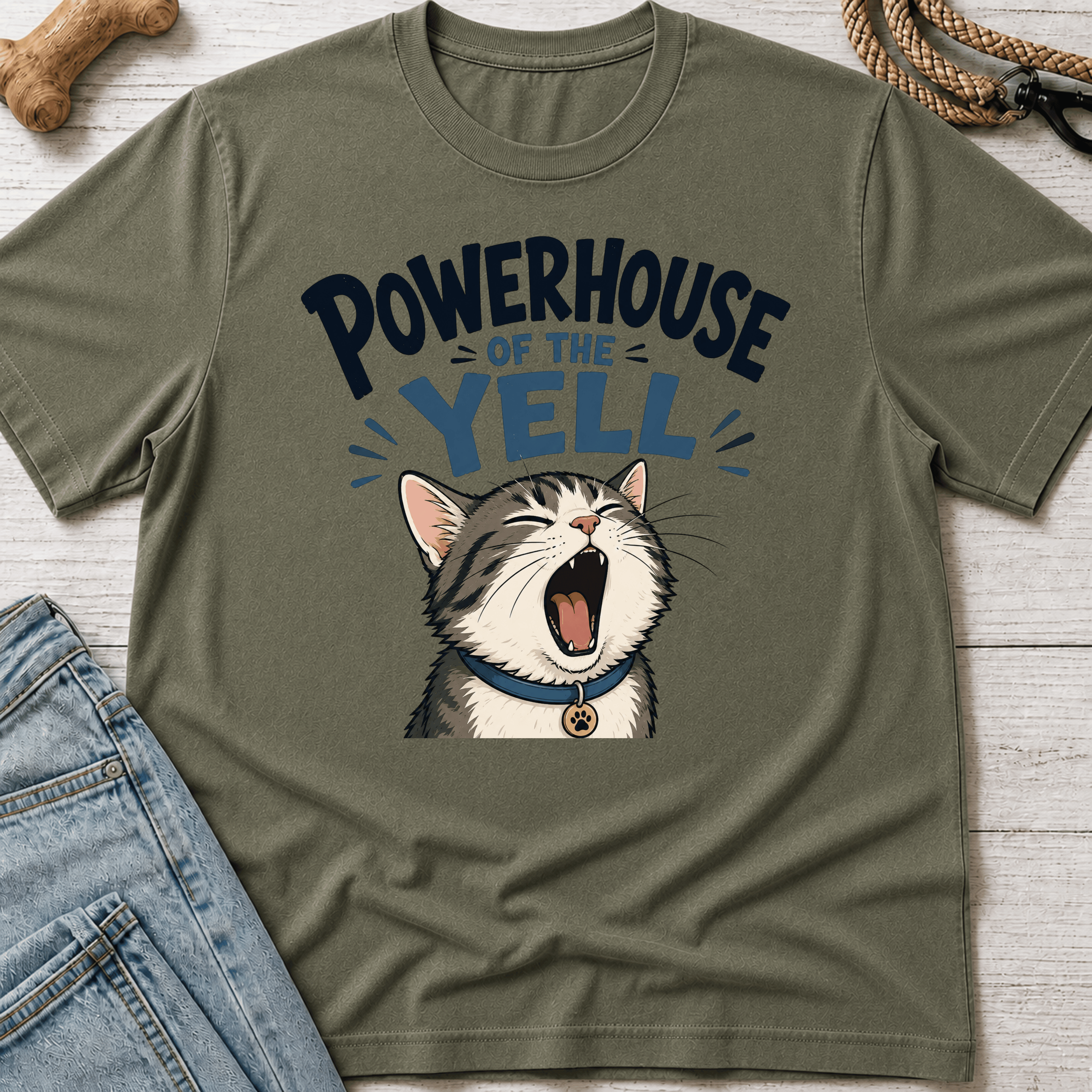 Powerhouse of the Yell CAT T-Shirt
