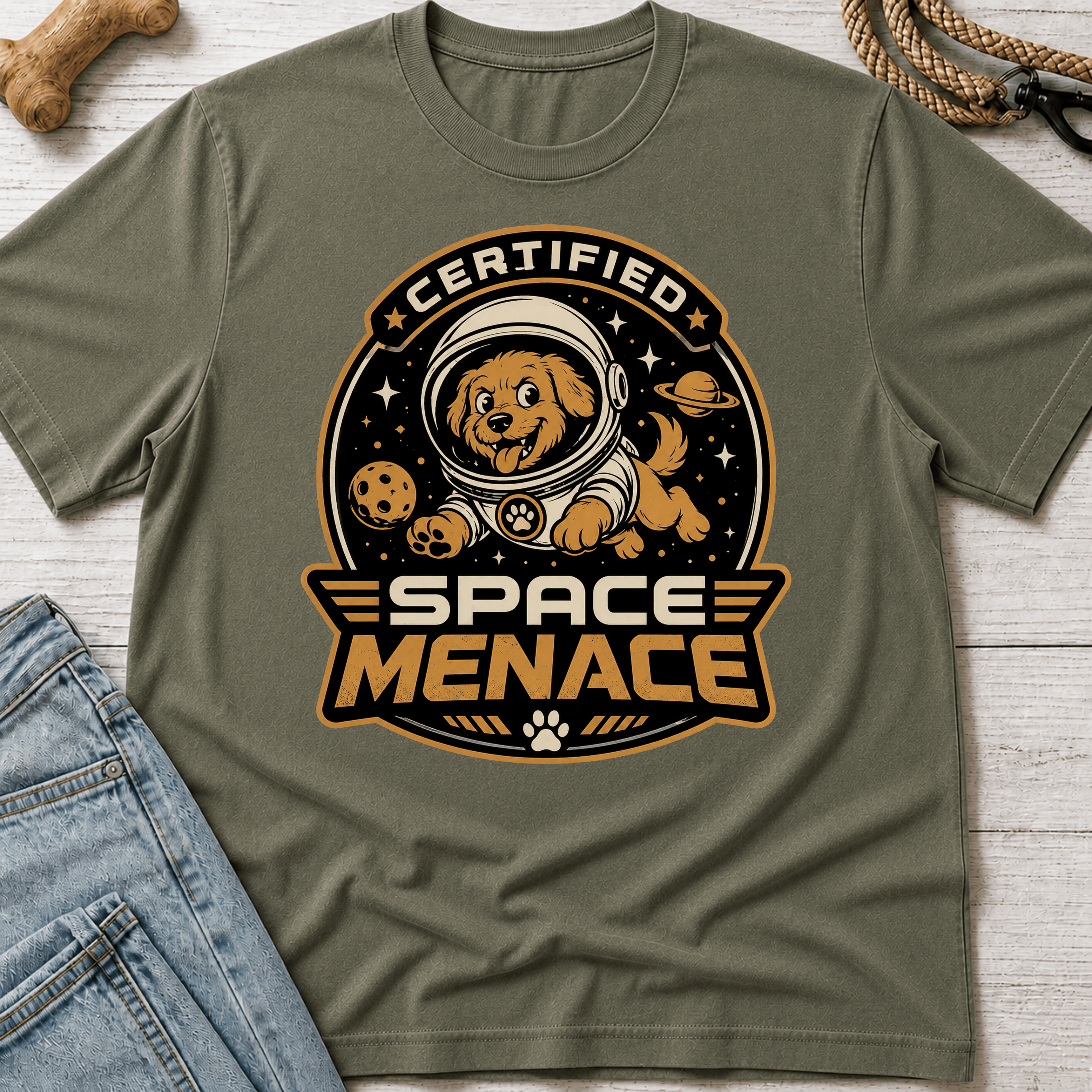 Personal Space Dog T-Shirt