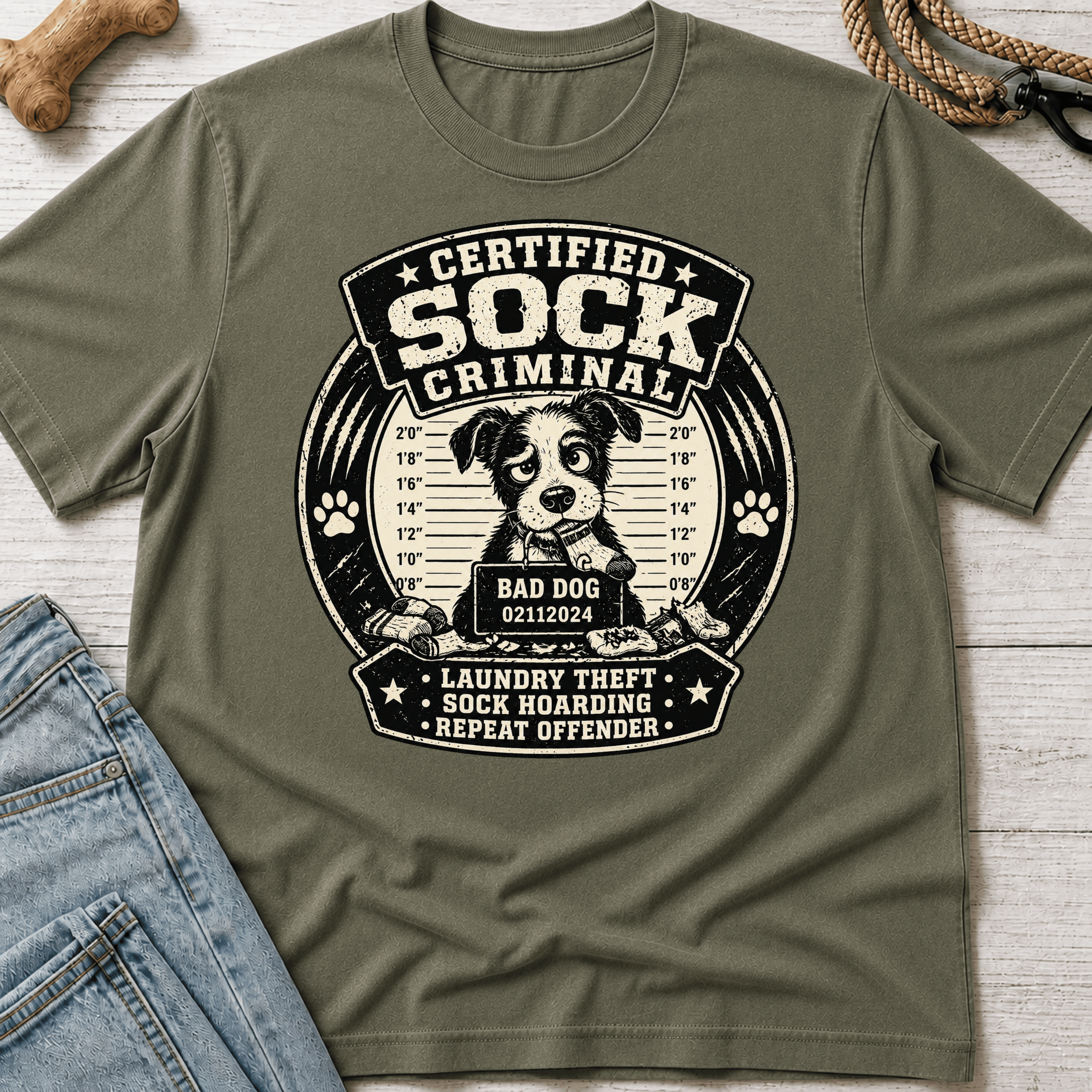 Sock Criminal T-Shirt