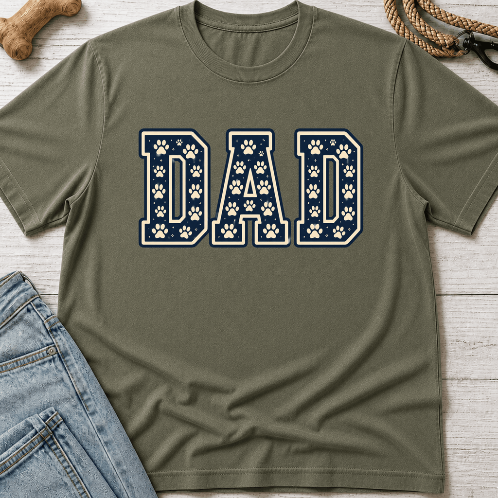 Dad Pawprint T-Shirt