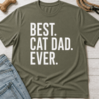 Best Cat Dad Ever T-Shirt