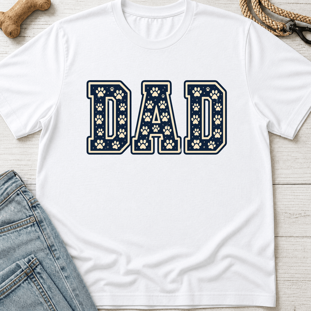 Dad Pawprint T-Shirt