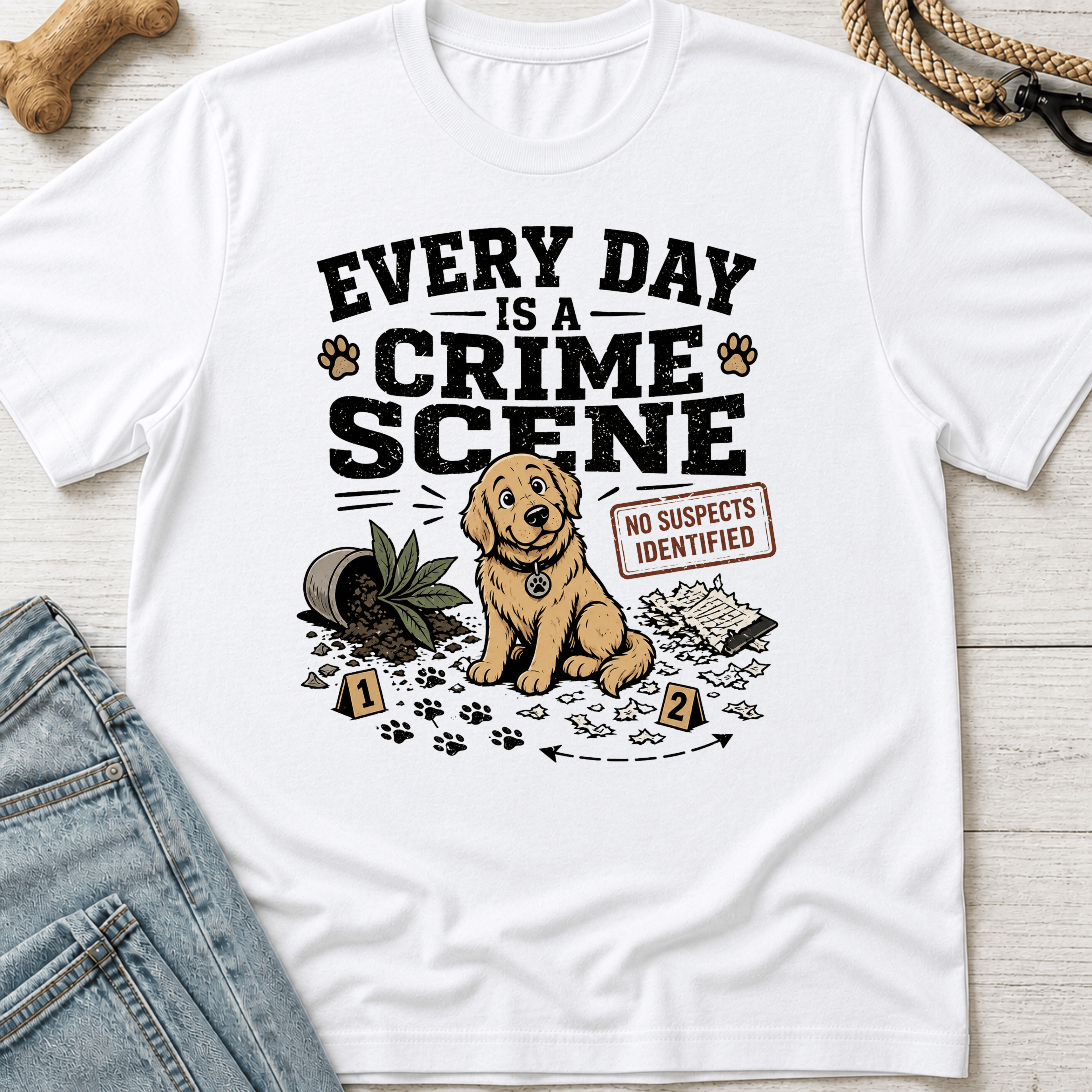 Everyday Crime Scene T-Shirt