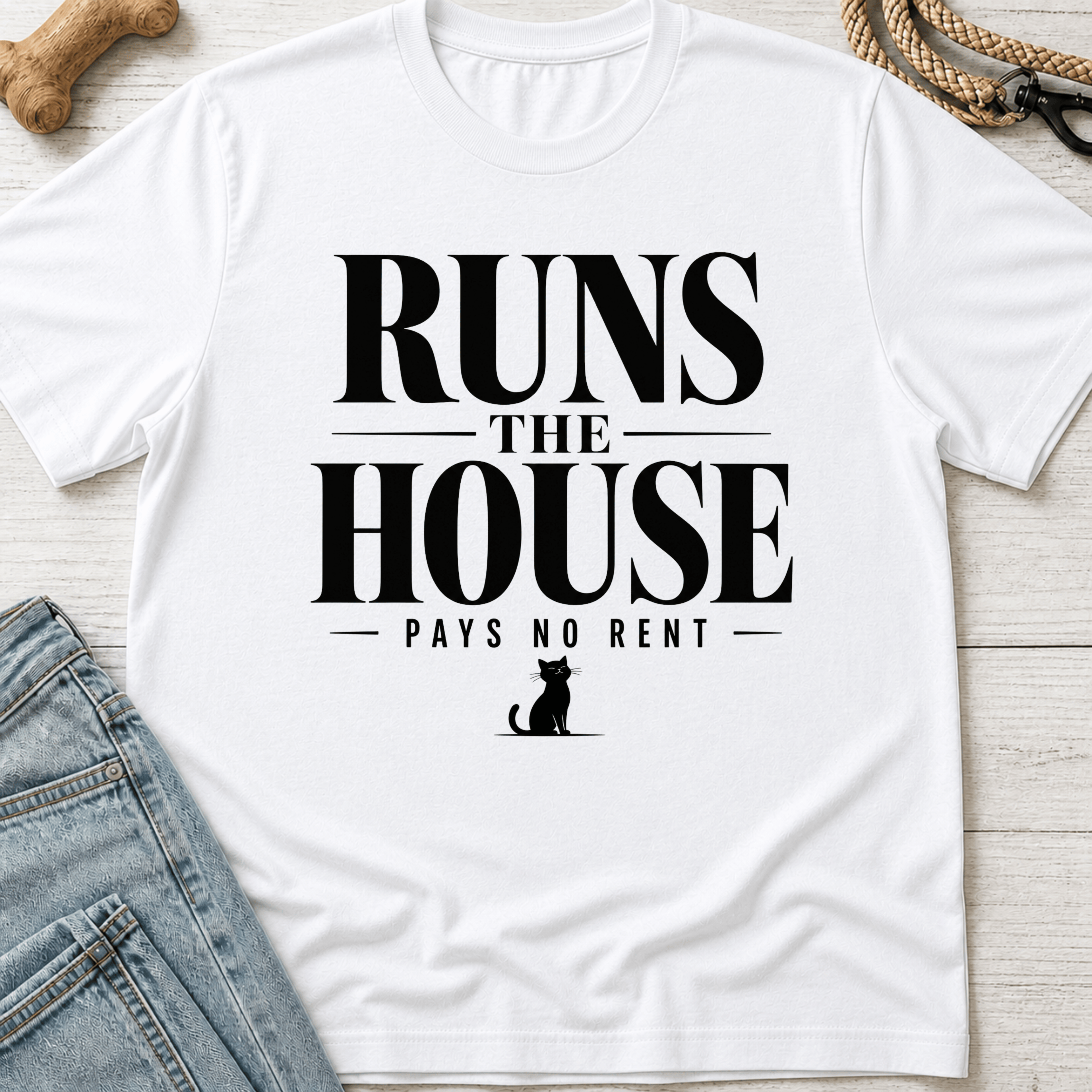 Runs the House Cat T-Shirt