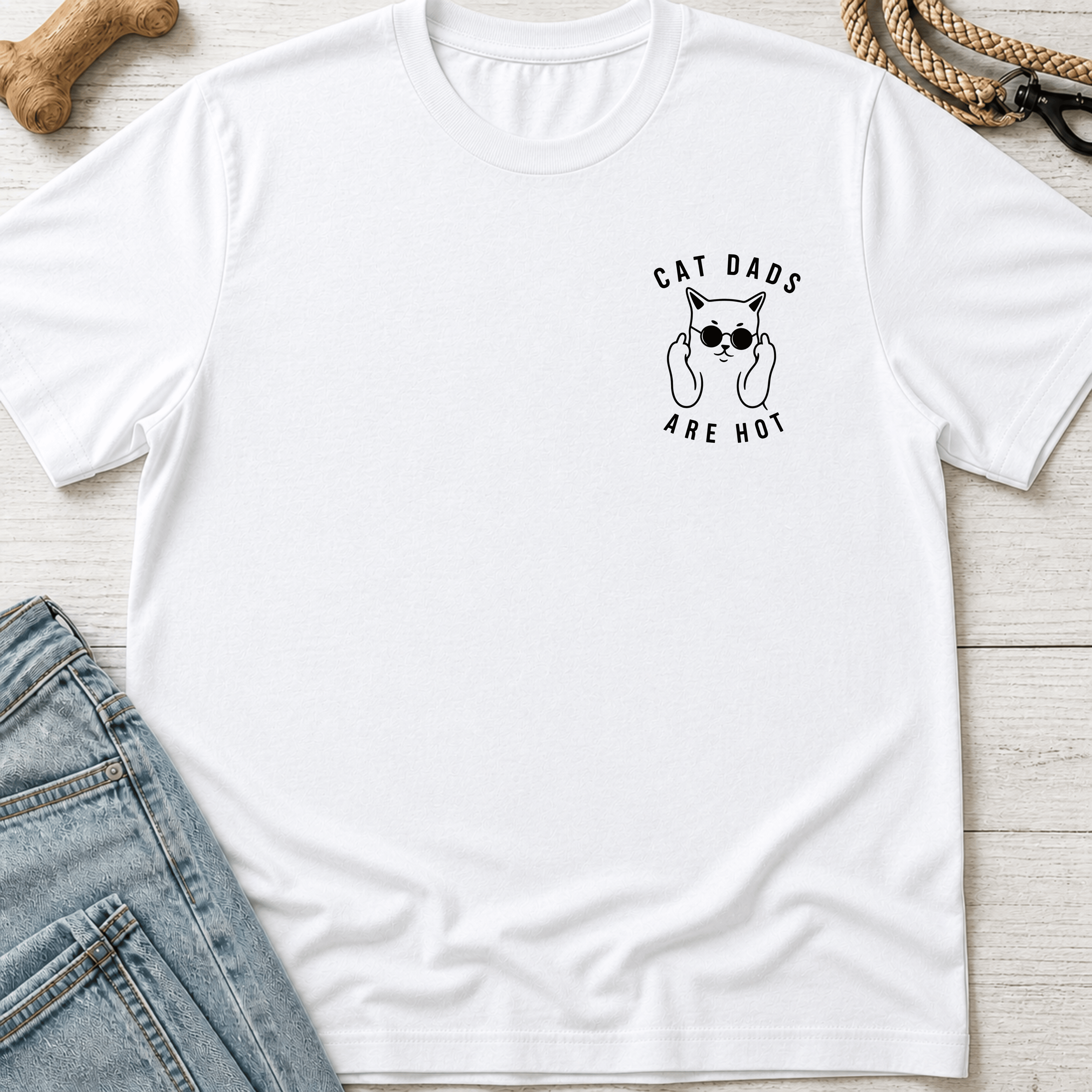Cat Dads Are Hot T-Shirt
