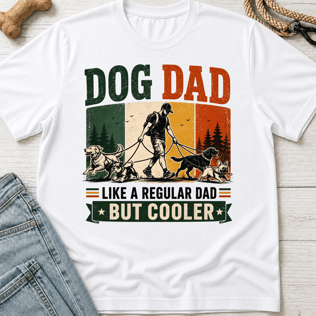 Dog Dad Cooler T-Shirt