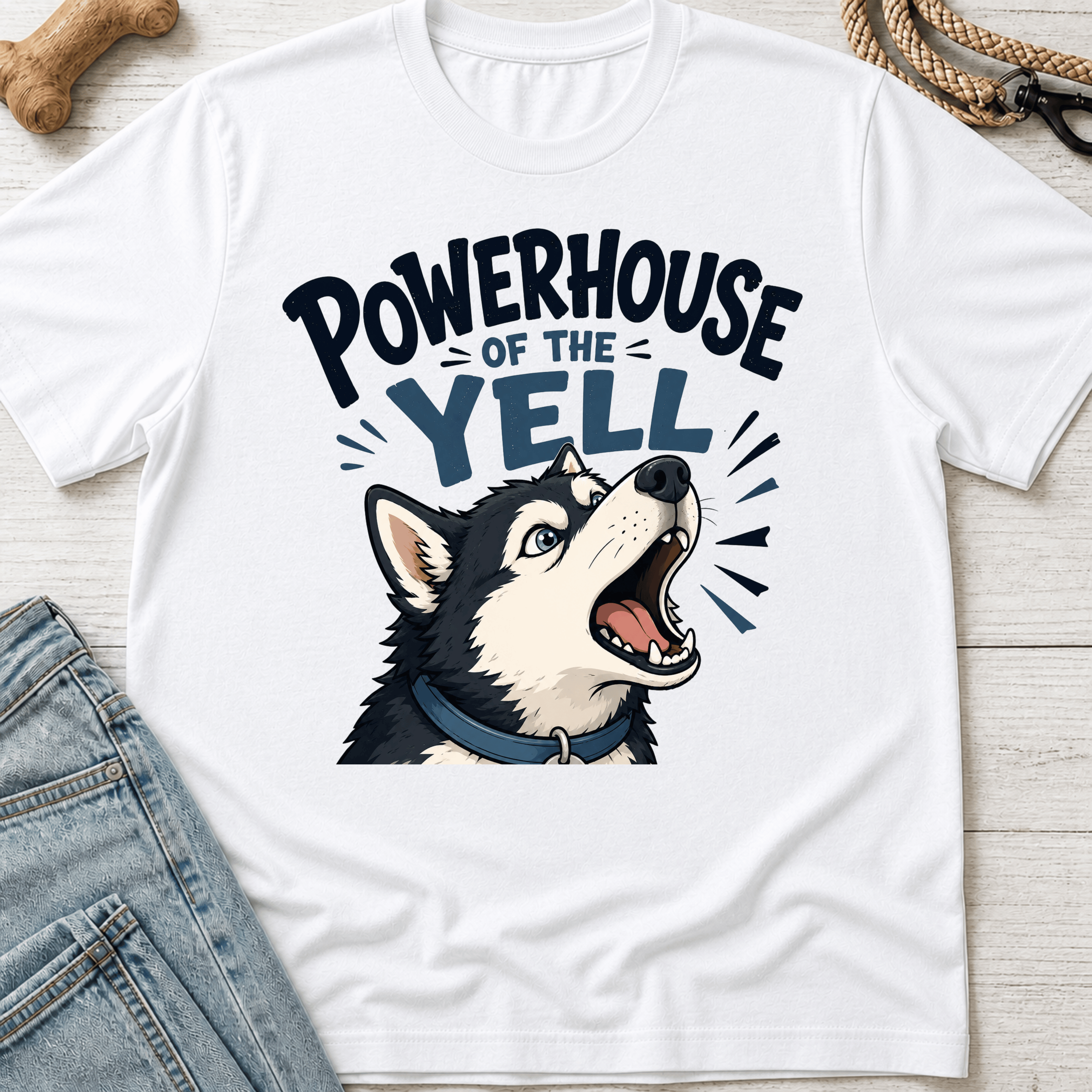Powerhouse of the Yell Husky T-Shirt
