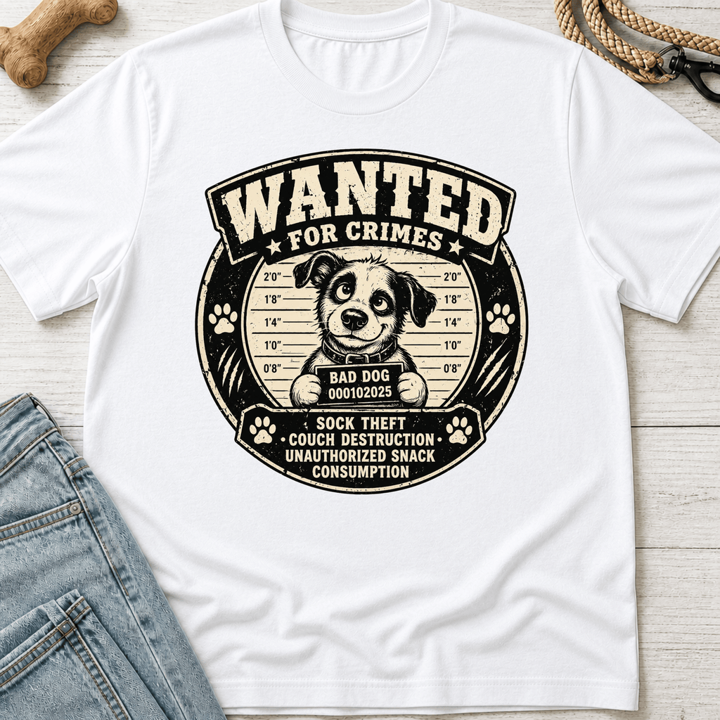 Wanted for Crimes T-Shirt