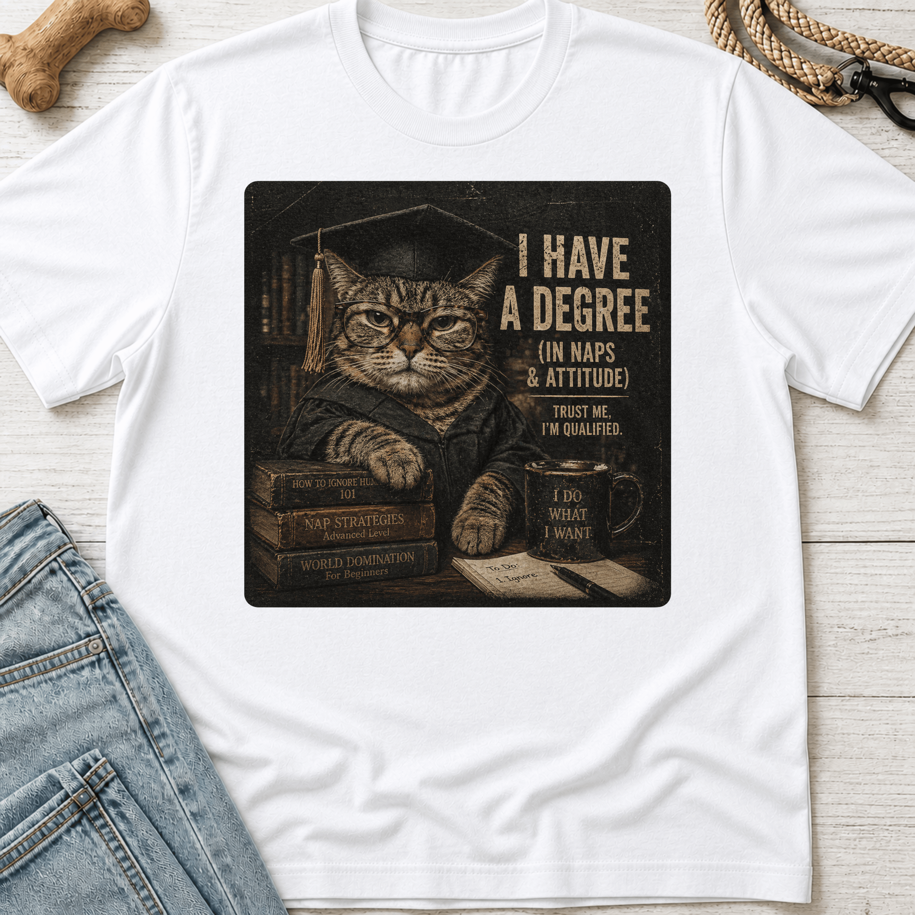 Cat Nap Degree T-Shirt