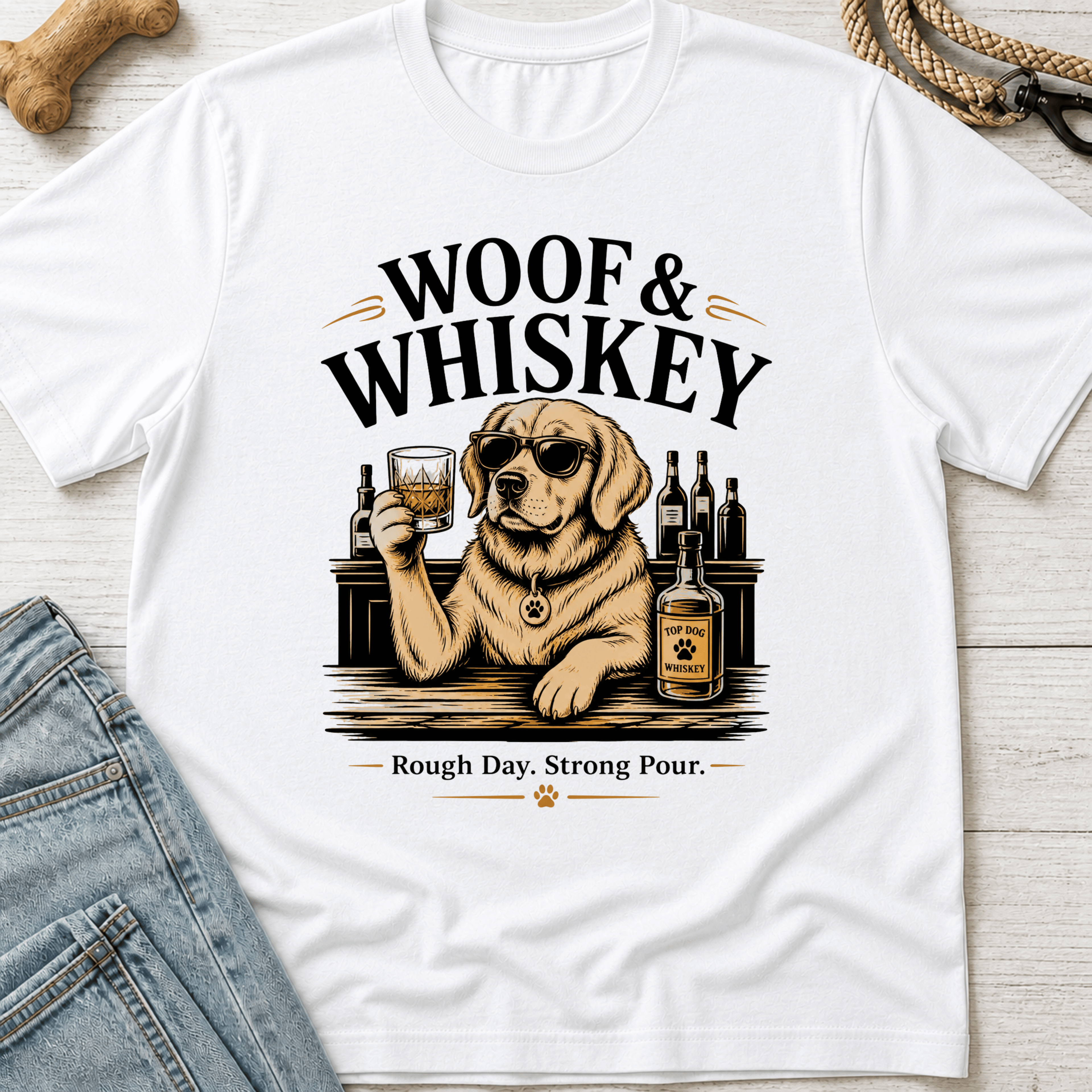 Woof & Whiskey T-Shirt