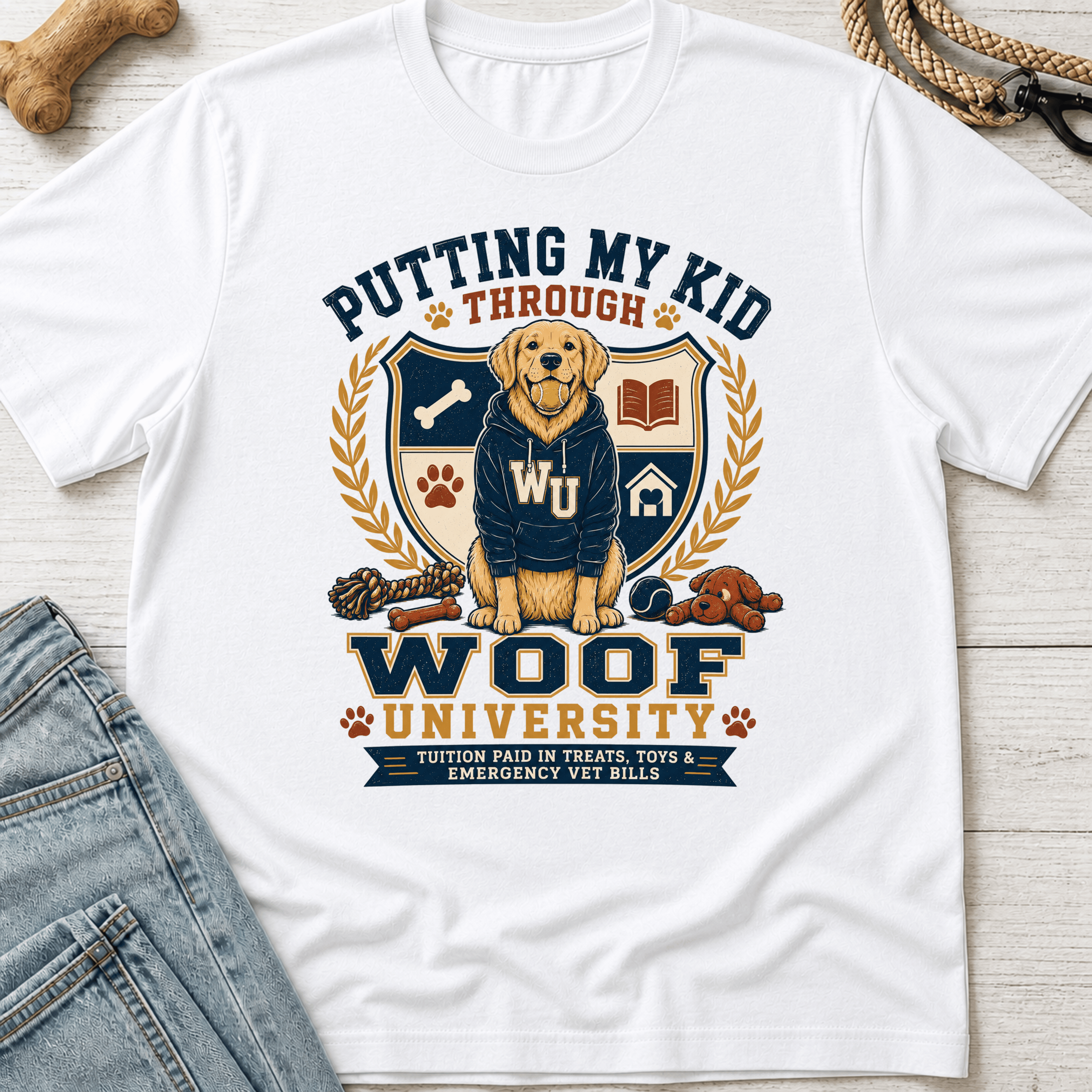 Woof University T-Shirt