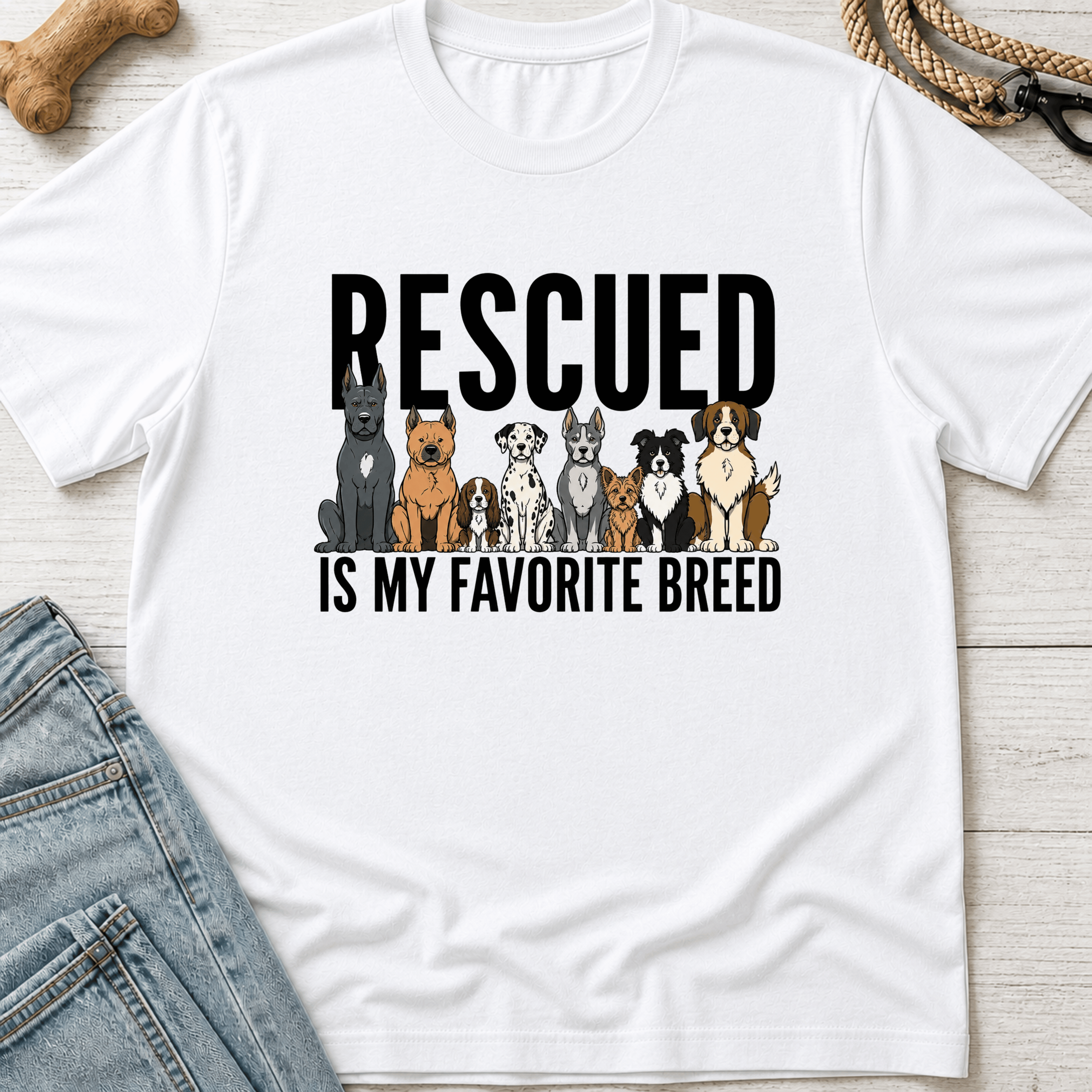 Rescued is My Favorite T-Shirt