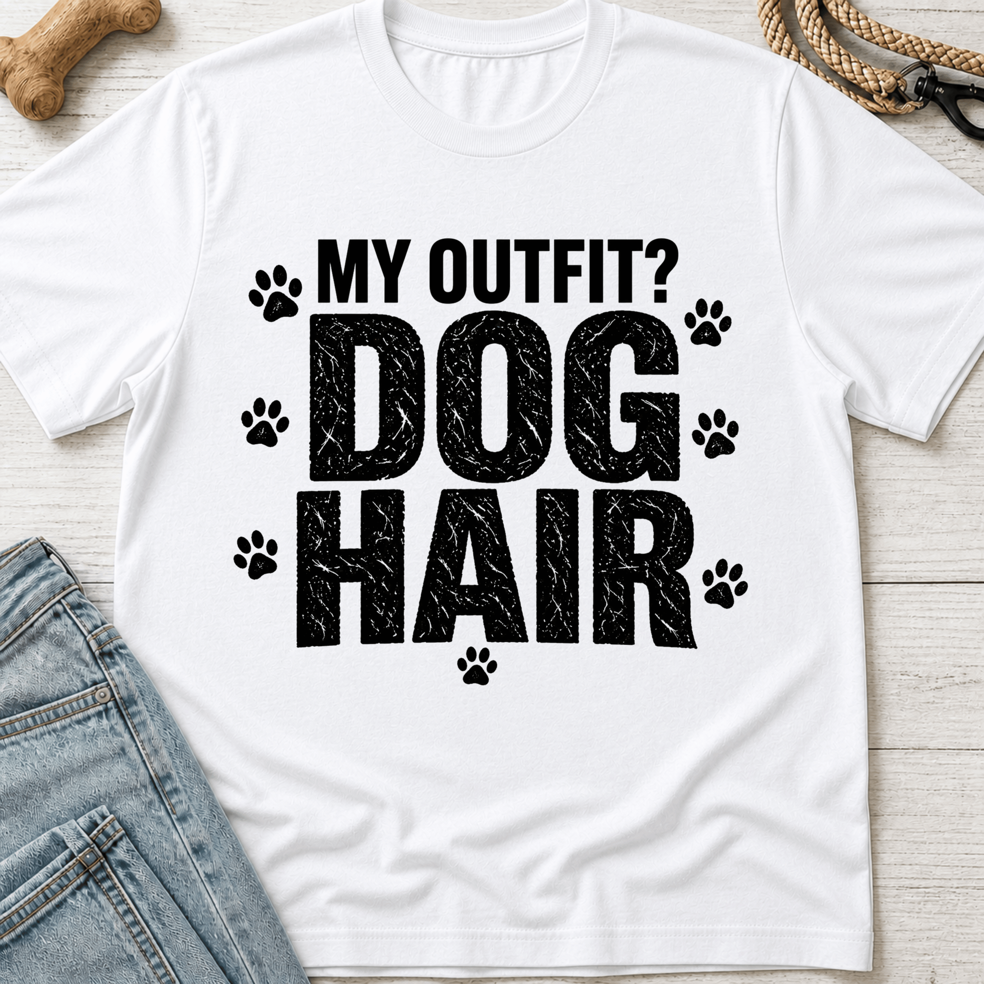 Dog Hair Outfit T-Shirt